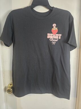 Strawberry Shortcake Black Tee